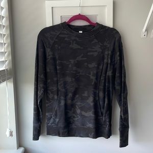 Lululemon Camo Crewneck